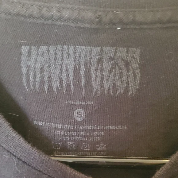 Black Graphic Hauntless Long Sleeve Shirt - Picture 2 of 2